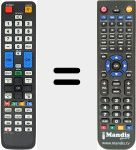 Replacement remote control for MI-BN5901041A