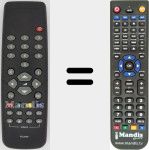 Replacement remote control for MV-RC2000