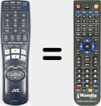 Replacement remote control for PQ21953F (PQ21953F6)