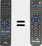 Replacement remote control for RM-SNXG3U