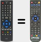 Replacement remote control for MV-10240 