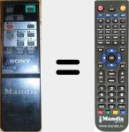 Replacement remote control for RMT-235 (146384562)