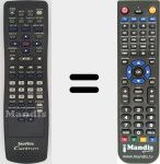 Replacement remote control for XAMBA500