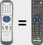 Replacement remote control for MAXIMUM002