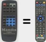 Replacement remote control for WL-D80
