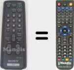 Replacement remote control for RM-Y156 (147563511)