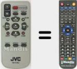 Replacement remote control for RM-V720U (LY21186003A)