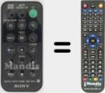Replacement remote control for RMT-DPF2 (148717311)