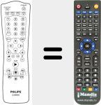 Replacement remote control for REMCON407