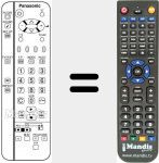 Replacement remote control for EUR511270