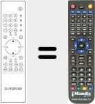 Replacement remote control for REMCON1342