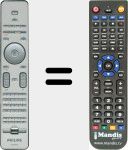 Replacement remote control for RC4490 (242254901809)
