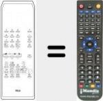 Replacement remote control for RC4