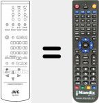 Replacement remote control for RMC870