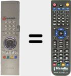 Replacement remote control for AA5900130A