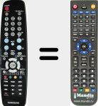 Replacement remote control for TM96B (BN5900686A)