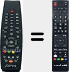 Replacement remote control for INTERACT2