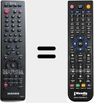 Replacement remote control for AK5900053H