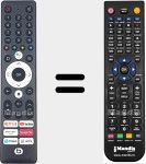 Replacement remote control for RC600 (06A60R41PT001)