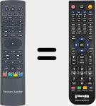 Replacement remote control for BDS2/BDS5 (06RB76A00X)