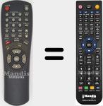 Replacement remote control for 10419R (AC59-10419R)