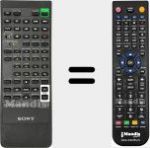 Replacement remote control for RM-S705 (146575211)