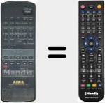 Replacement remote control for RC-T9L