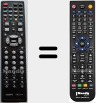 Replacement remote control for 472589