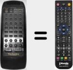 Replacement remote control for RAK-CH202WH