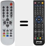 Replacement remote control for R-40A15 (48B5748A0801)