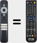 Replacement remote control for RC902V (21001000026)