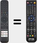 Replacement remote control for RC833 (21001000101)