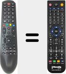 Replacement remote control for RC 4900 (30074871)