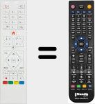 Replacement remote control for RC39105 (30101638)
