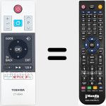 Replacement remote control for CT-8545 (30101776)