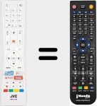 Replacement remote control for RM-C3339 (30102236)