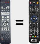 Replacement remote control for RC-1147 (307010070004D)