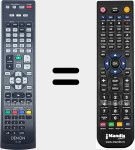 Replacement remote control for RC-1240 (30701027700AS)