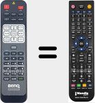 Replacement remote control for RCE012 (5JJAC06001)
