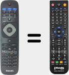 Replacement remote control for 996590009559