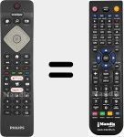 Replacement remote control for 398GR10BEPHN0017BC (996599001511)