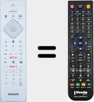 Replacement remote control for BRC0884406/01 (996599001656)