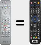 Replacement remote control for RC4154403/01 (996599004593)