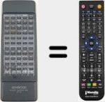 Replacement remote control for RC-F5 (A70101505)