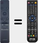 Replacement remote control for MEARM00022A (AH8109784A)