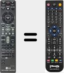 Replacement remote control for AKB37026853