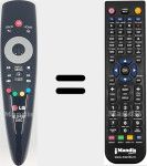 Replacement remote control for AKB73615610