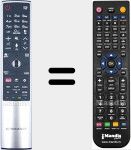 Replacement remote control for AKB75056026