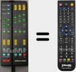 Replacement remote control for ALGOL TVC 11 MONITOR
