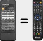 Replacement remote control for CU-DC022 (AXD1183)